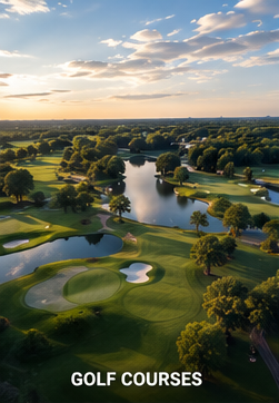 Golf course aerial