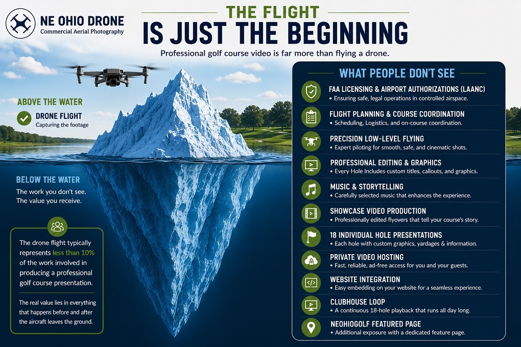 NE Ohio Drone — Aerial Golf Course Services