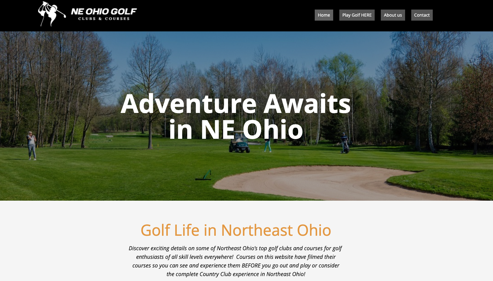 NEOhioGolf.com — Northeast Ohio Golf Directory
